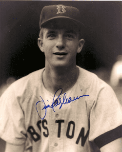 AUTOGRAPHED JIM PAGLIARONI Boston Red Sox photo