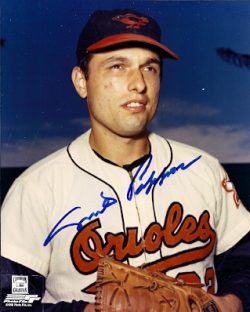 AUTOGRAPHED MILT PAPPAS 8x10 Baltimore Orioles Photo
