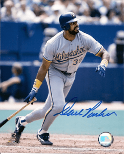 AUTOGRAPHED DAVE PARKER 8x10 Milwaukee Brewers Photo