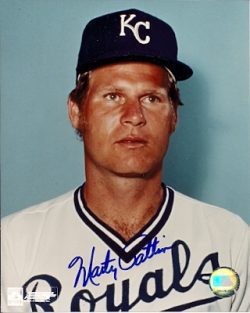 AUTOGRAPHED  photo MARTY PATTIN  KC Royals