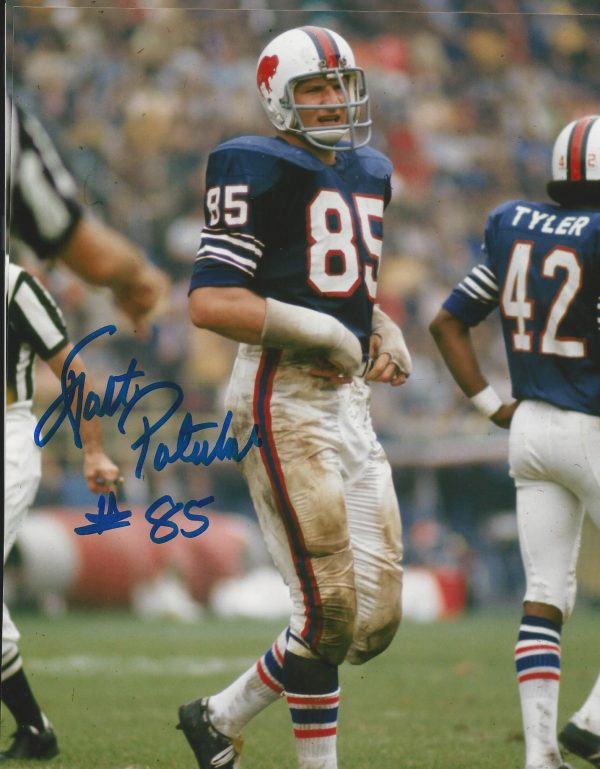 Autographed  Walt Patulski  Buffalo Bills 8x10  Photo
