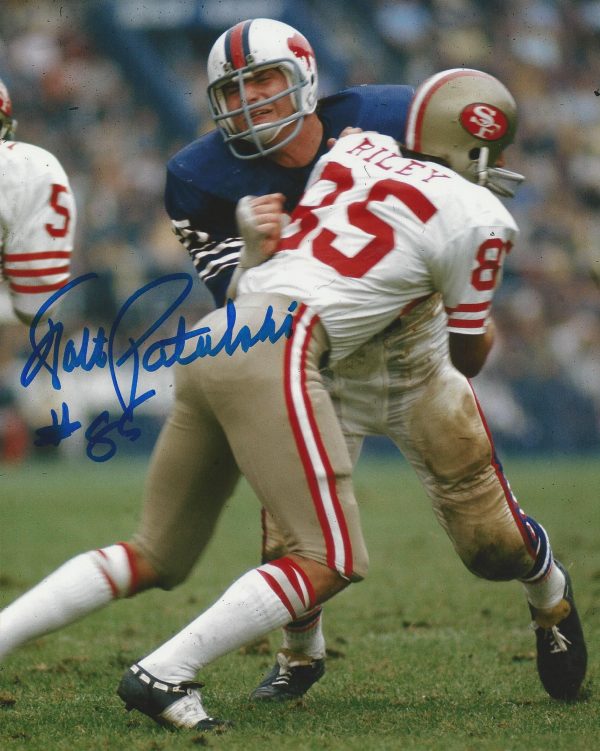 Autographed Walt Patulski  Buffalo Bills 8x10 Photo