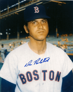 AUTOGRAPHED DON PAVLETICH Boston Red Sox photo