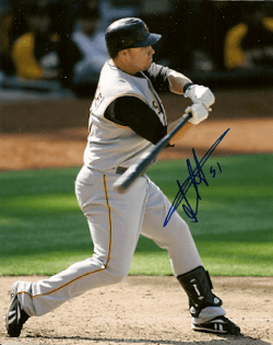 AUTOGRAPHED photo STEVE PEARCE - Pittsburgh Pirates