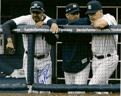 AUTOGRAPHED TONY PENA 8X10 New York Yankees Photo