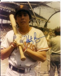 AUTOGRAPHED MARTY PEREZ San Francisco Giants Photo