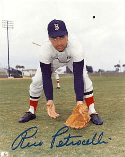 AUTOGRAPHED RICO PETROCELLI 8X10 Boston Red Sox photo