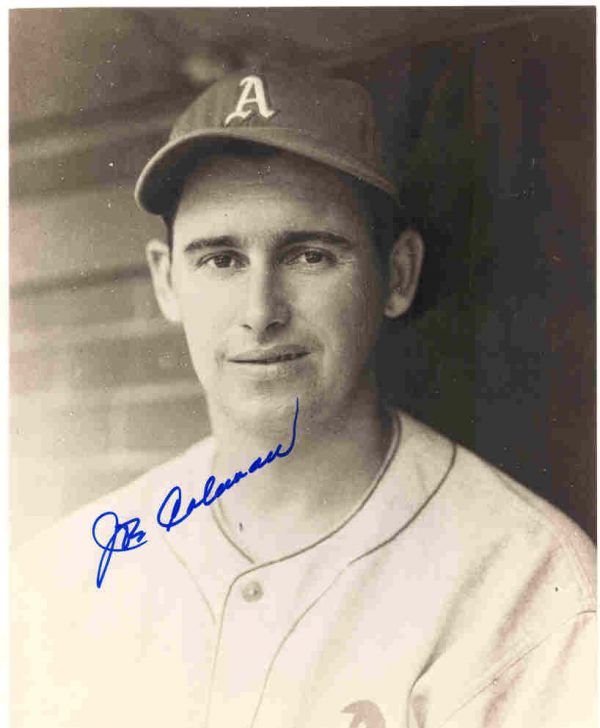 AUTOGRAPHED JOE COLEMAN 8X10 Philadelphia A's Photo