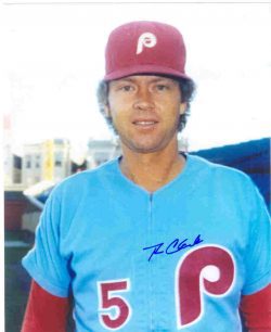 AUTOGRAPHED SIGNED photo RON CLARK Phillies