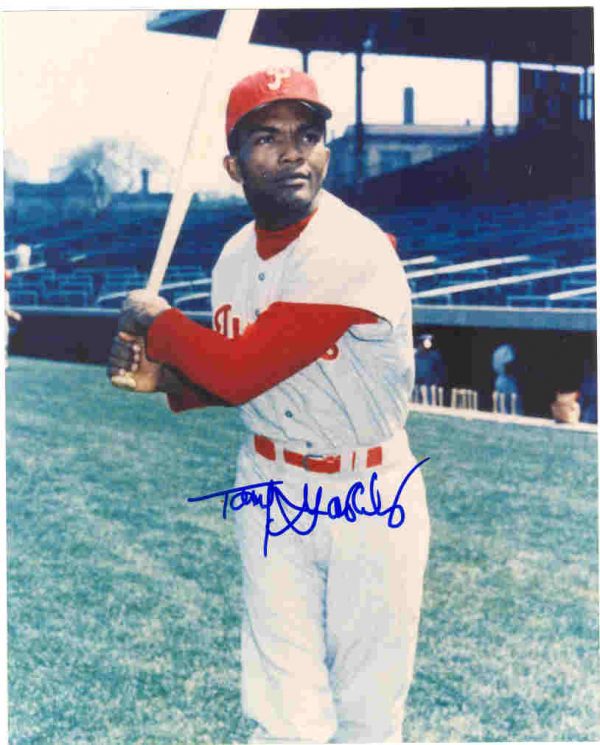 AUTOGRAPHED TONY GONZALEZ 8x10 Philadelphia Phillies Photo
