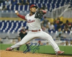 AUTOGRAPHED RICARDO PINTO 8X10 Philadelphia Phillies Photo