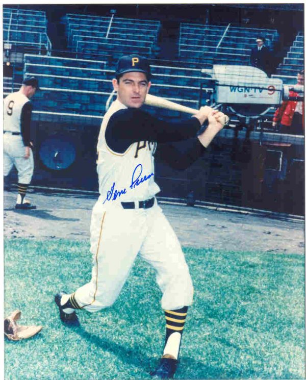 AUTOGRAPHED GENE FREESE 8x10 Pittsburgh Pirates Photo