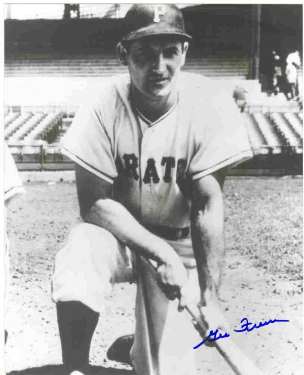 AUTOGRAPHED SIGNED photo GEORGE FREESE Pirates