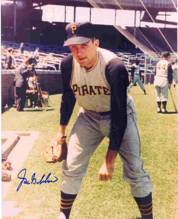 AUTOGRAPHED JOE GIBBON 8x10 Pittsburgh Pirates Photo