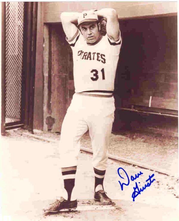 AUTOGRAPHED SIGNED photo DAVE GIUSTI Pittsburgh Pirates
