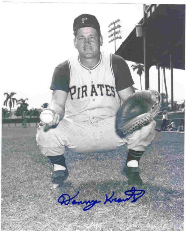 AUTOGRAPHED  DANNY KRAVITZ 8x10 Pittsburgh Pirates Photo