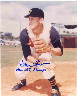 AUTOGRAPHED SIGNED photo VERN LAW #3 Pittsburgh Pirates