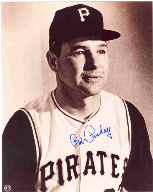 AUTOGRAPHED 8X10 photo BOB PURKEY Pittsburgh Pirates