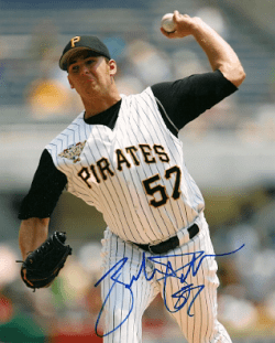 AUTOGRAPHED photo ZACH DUKE - Pittsburgh Pirates