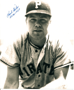 AUTOGRAPHED photo HANK FOILES - Pittsburgh Pirates