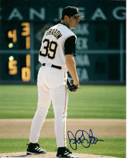 AUTOGRAPHED  photo JOHN GRABOW - Pittsburgh Pirates