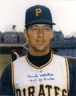AUTOGRAPHED photo CHUCK HARTENSTEIN - Pittsburgh Pirates