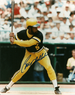 AUTOGRAPHED  BILL MADLOCK 8X10 Pittsburgh Pirates Photo