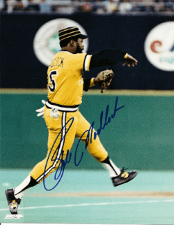 AUTOGRAPHED BILL MADLOCK 8x10 Pittsburgh Pirates Photo