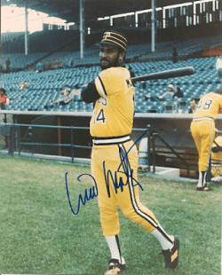 AUTOGRAPHED WILLIE MONTANEZ 8X10 Pittsburgh Pirates Photo