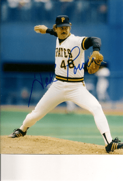 AUTOGRAPHED  photo TED POWER - Pittsburgh Pirates