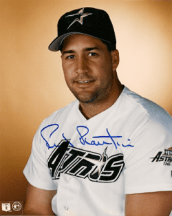 AUTOGRAPHED photo PHIL PLANTIER Houston Astros