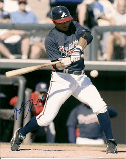 AUTOGRAPHED  MARTIN PRADO 8X10 Atlanta  Braves Photo