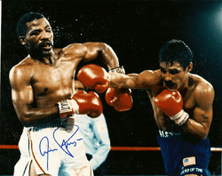 Autographed AARON PRYOR photo