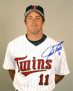 AUTOGRAPHED JOSH RABE-  Minnesota Twins photo