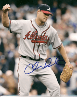 AUTOGRAPHED  photo CHRIS REITSMA  Atlanta  Braves