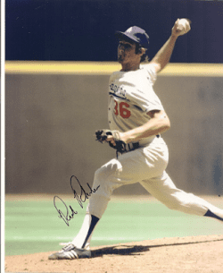 AUTOGRAPHED RICK RHODEN 8x10 Los Angeles Dodgers photo