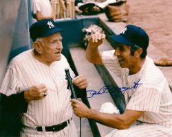 Autographed PHIL RIZZUTO 8x10 New York Yankees photo