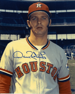 AUTOGRAPHED  DAVE ROBERTS 8X10 Houston Astros pHOTO