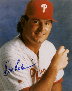 AUTOGRAPHED  photo DON  ROBINSON  Phillies