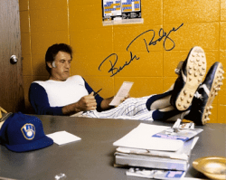 AUTOGRAPHED  photo BUCK RODGERS  Milwaukee Brewers