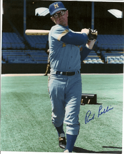 AUTOGRAPHED RICH ROLLINS 8x10 Milwaukee Brewers Photo