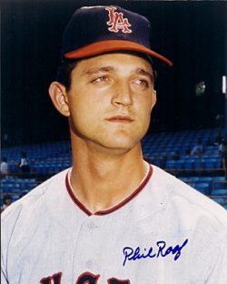 AUTOGRAPHED  photo PHIL ROOF Angels