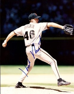 AUTOGRAPHED  KIRK RUETER 8X10 San Francisco Giants Photo