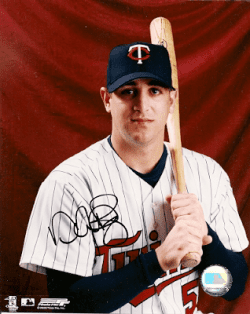 AUTOGRAPHED MIKE RYAN -  Minnesota Twins photo