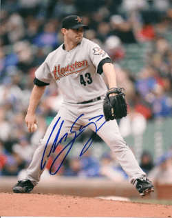 AUTOGRAPHED  photo CHRIS SAMPSON Houston Astros