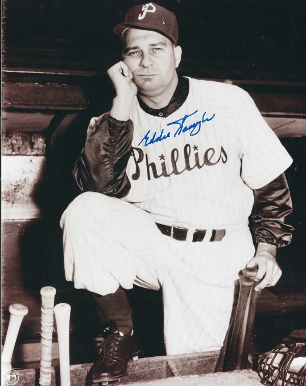 AUTOGRAPHED EDDIE SAWYER 8x10 Philadelphia Phillies Photo