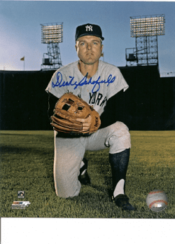 AUTOGRAPHED photo DICK SCHOFIELD New York Yankees