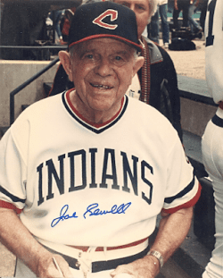 Autographed  JOE SEWELL- Cleveland Indians- Photo