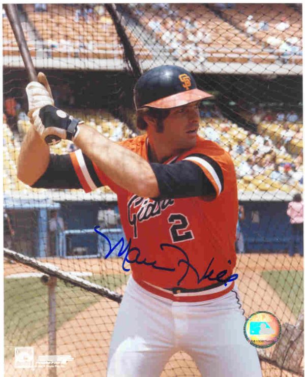 AUTOGRAPHED MARC HILL 8x10 San Francisco Giants Photo