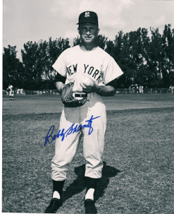AUTOGRAPHED  photo BOBBY SHANTZ New York Yankees